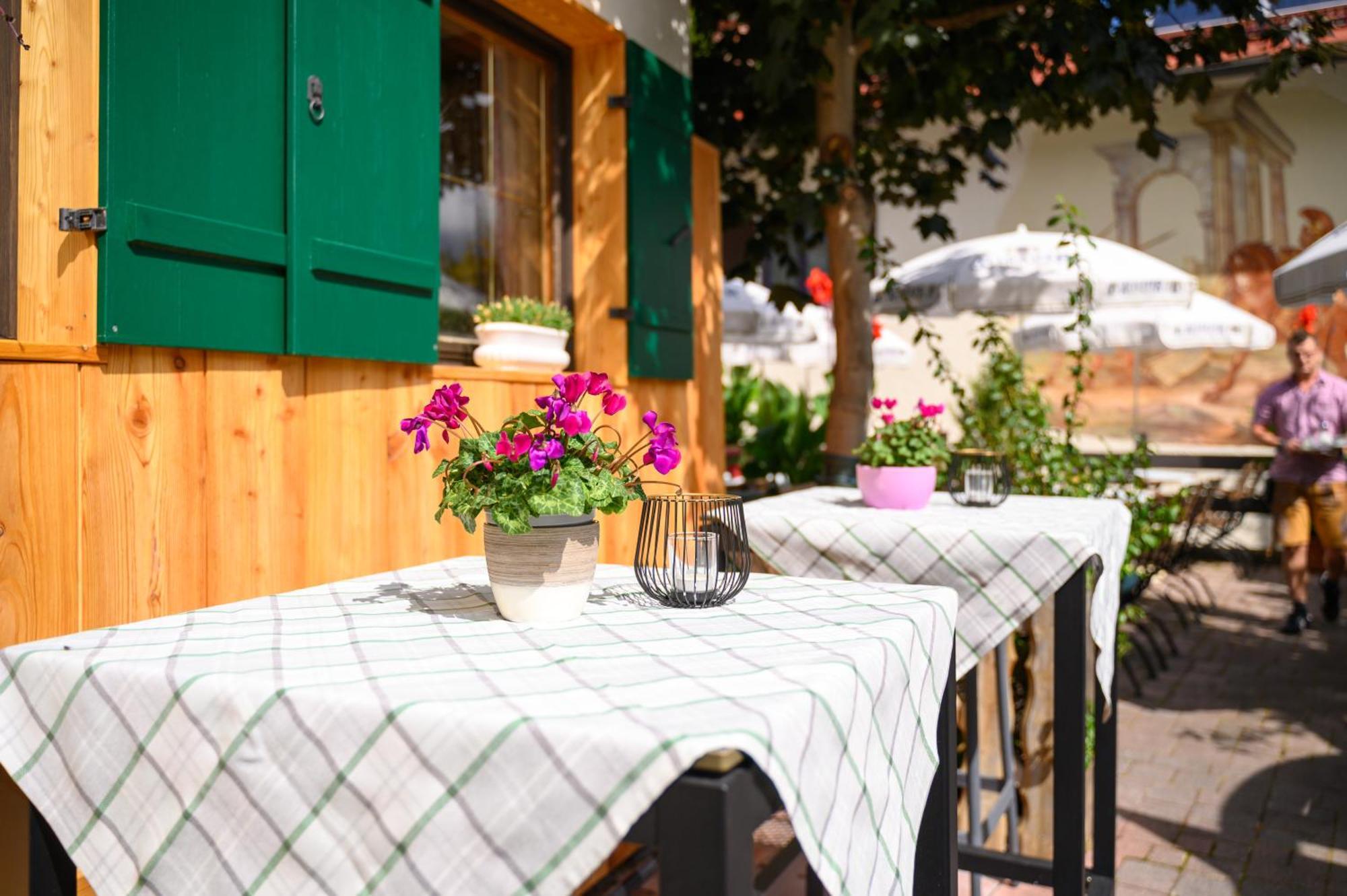 Hotel Restaurant Fruehlingsgarten Fussen Exterior foto