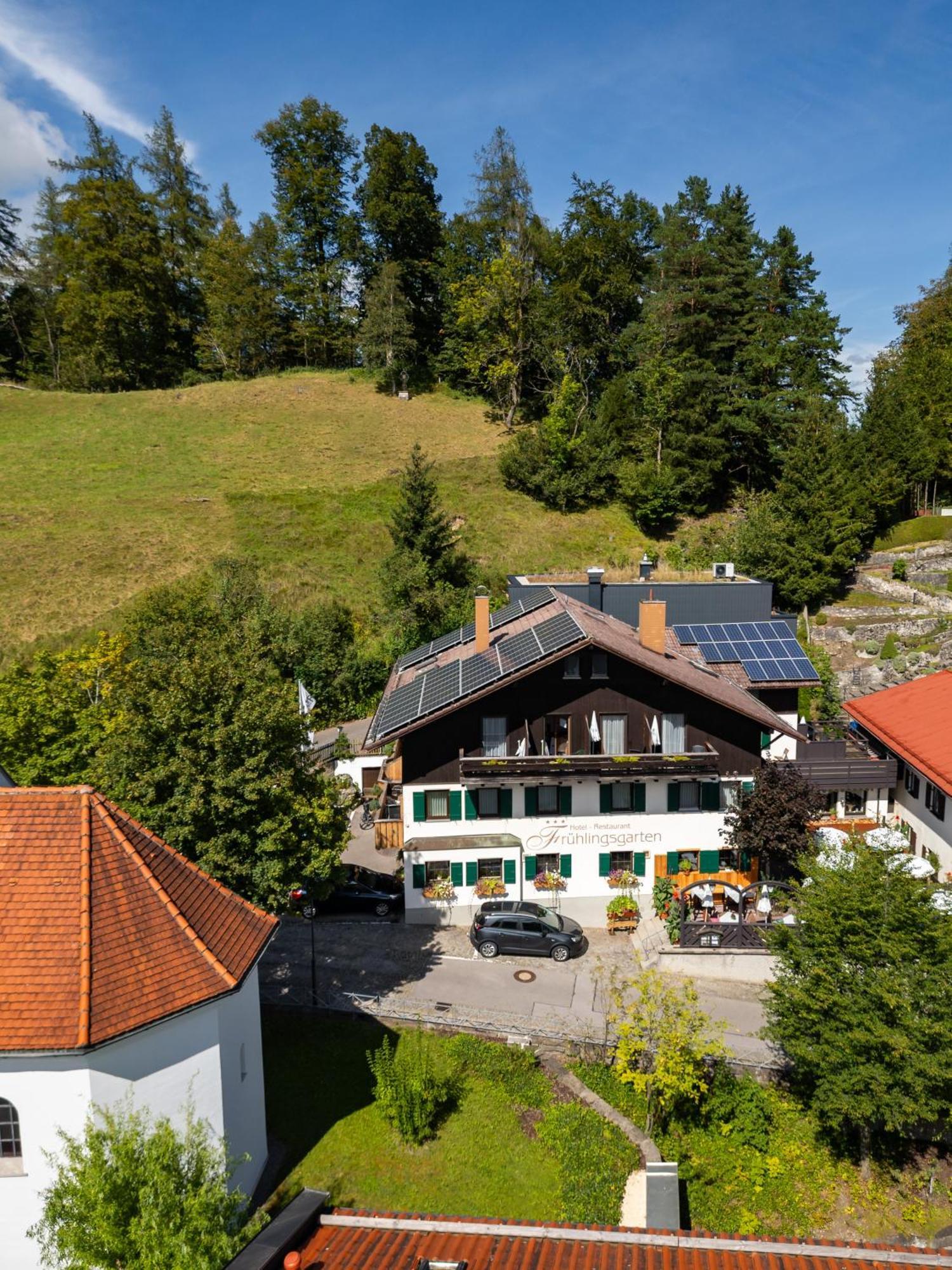 Hotel Restaurant Fruehlingsgarten Fussen Exterior foto